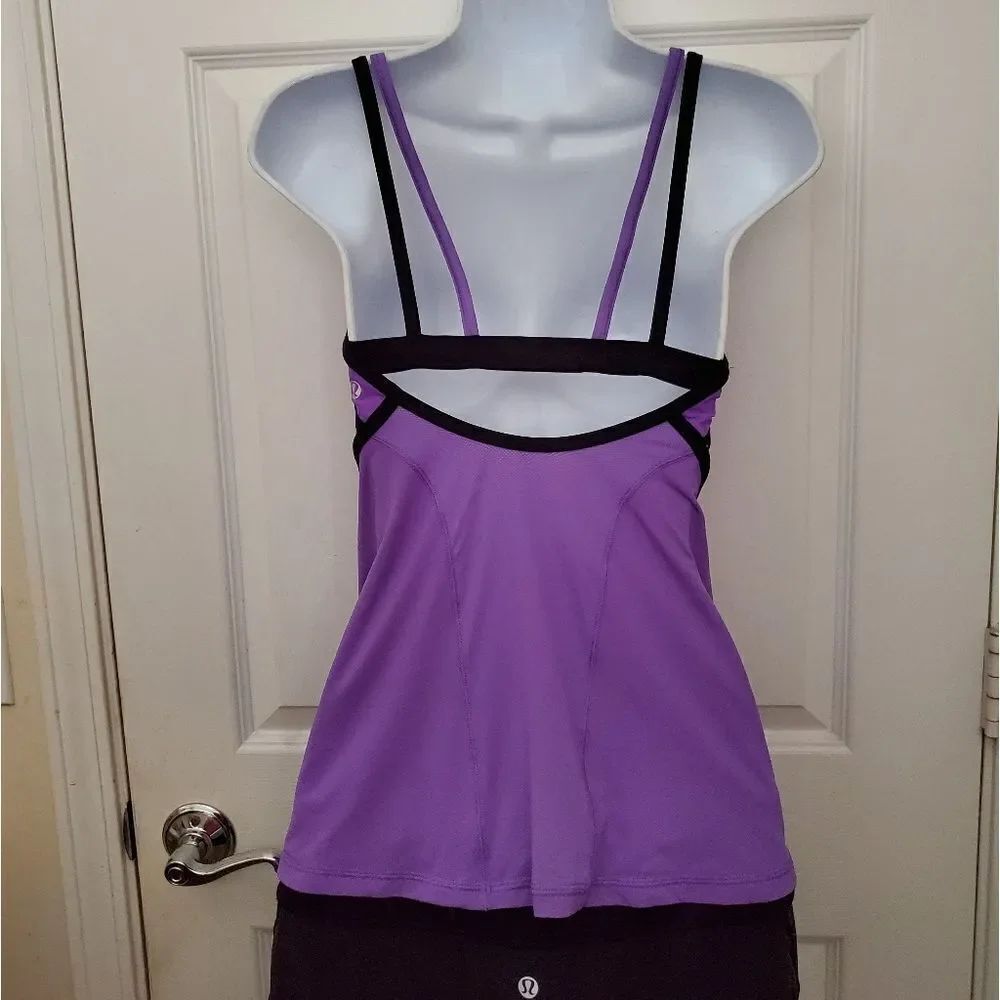 Lululemon Ignite Power Purple Tank 6 - Picture 4 of 6